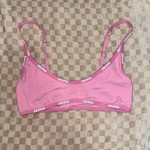 Skims Pink Bralette